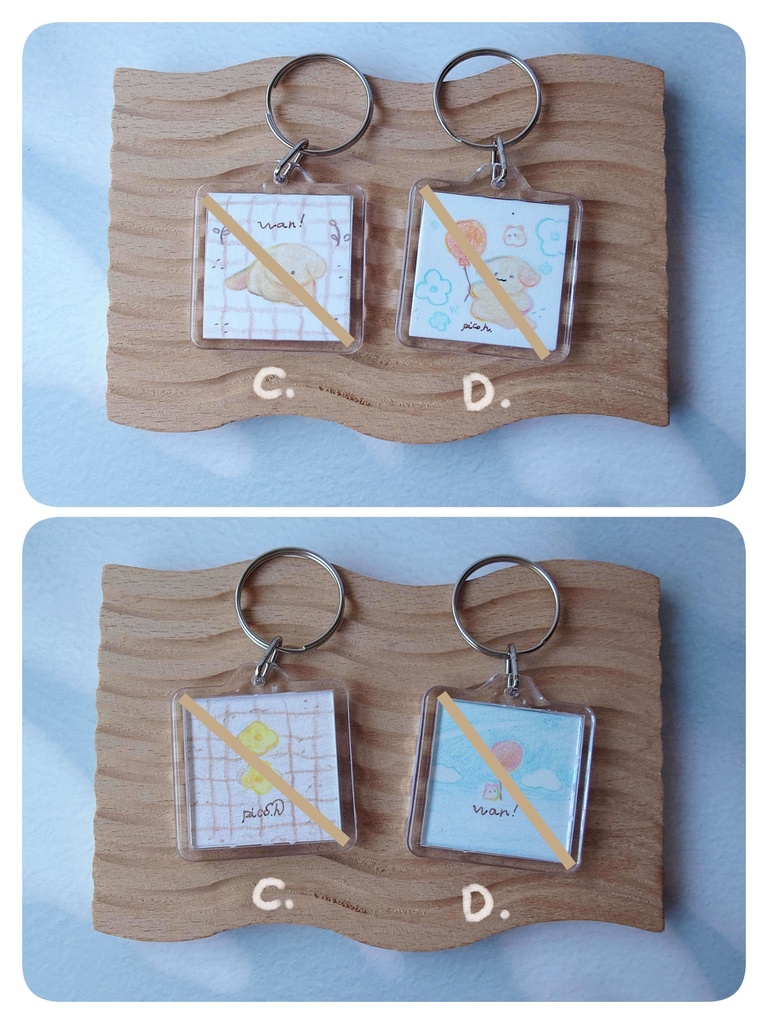 原画┆キーホルダー