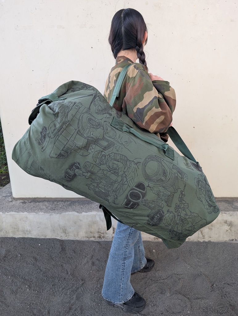 トレンチアートダッフルバッグ 「U.S.ARMY」