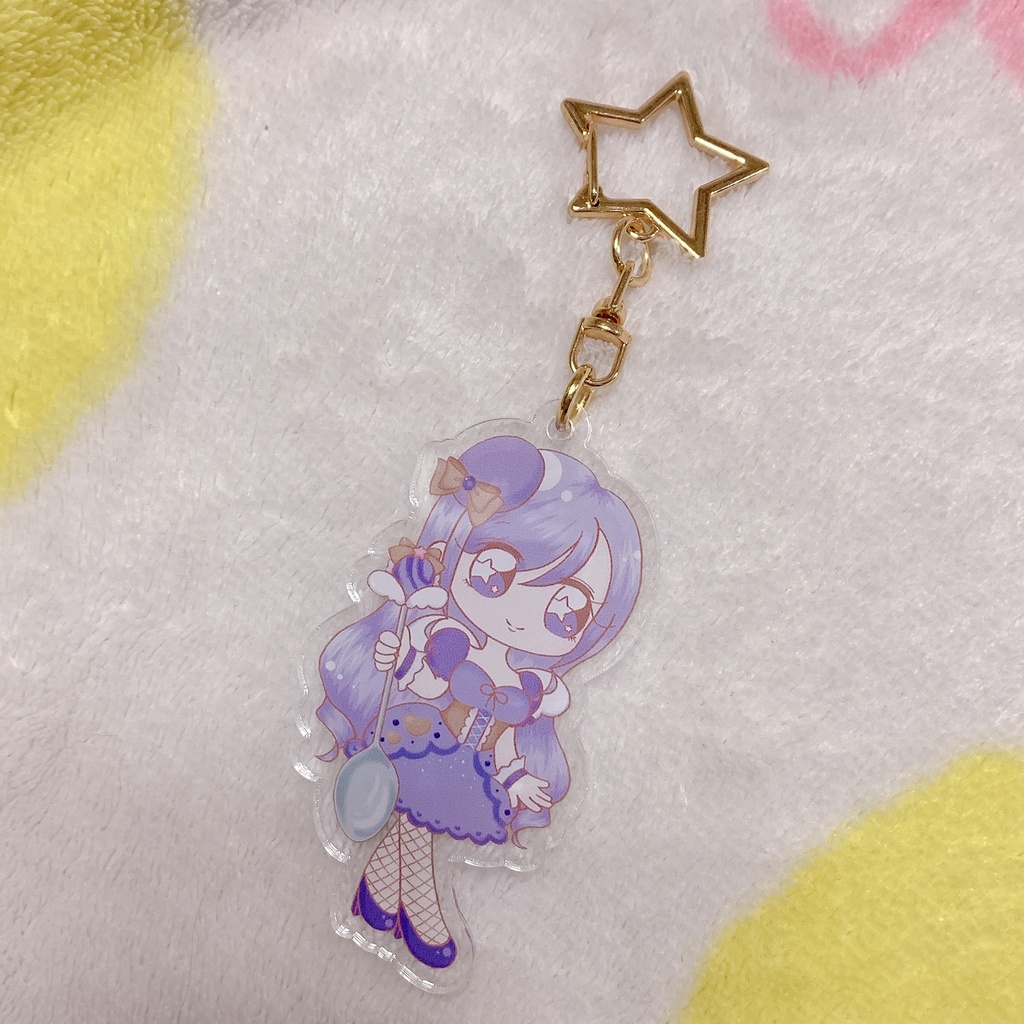 【卒制】創作アクキー Dreamy IceCream