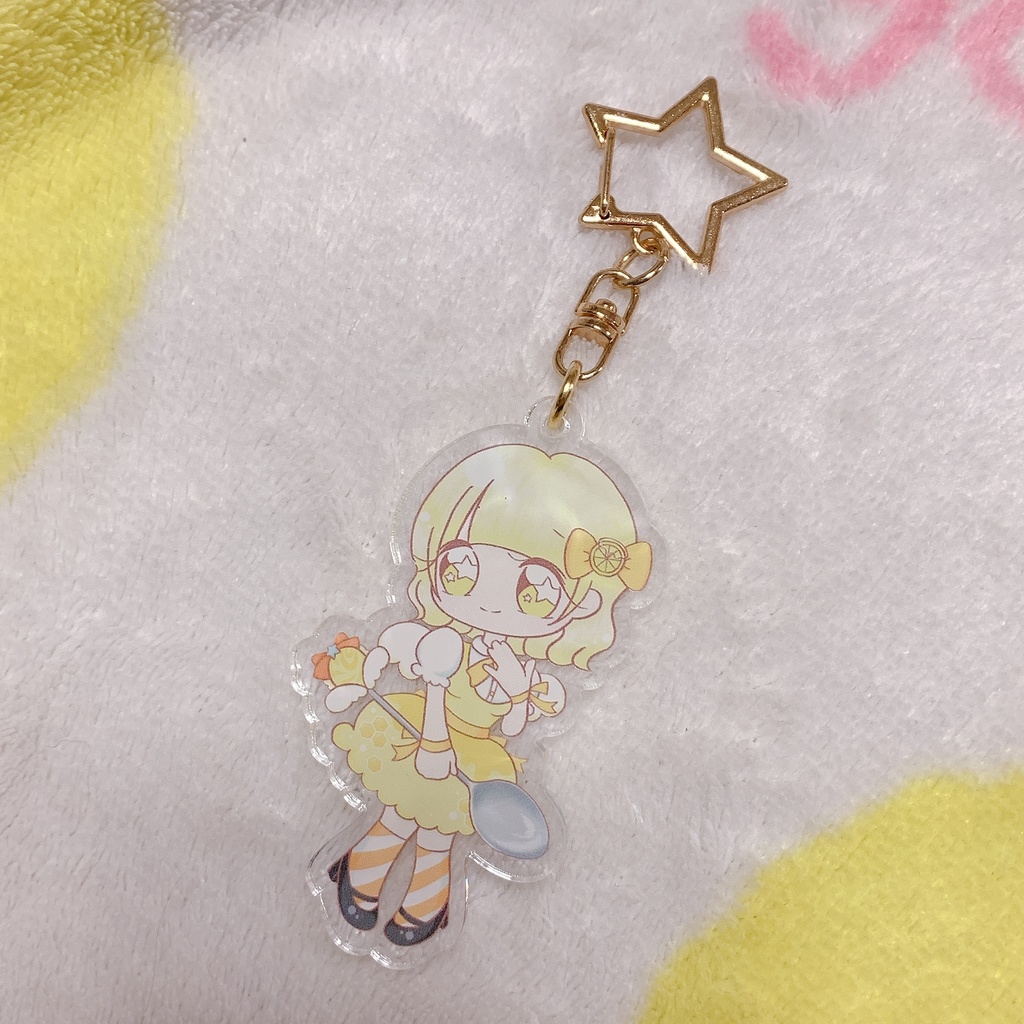 【卒制】創作アクキー Dreamy IceCream