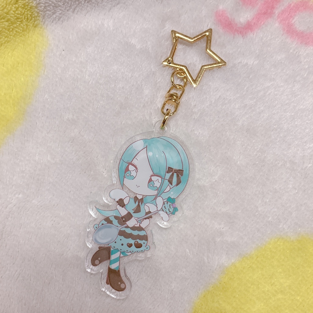 【卒制】創作アクキー Dreamy IceCream