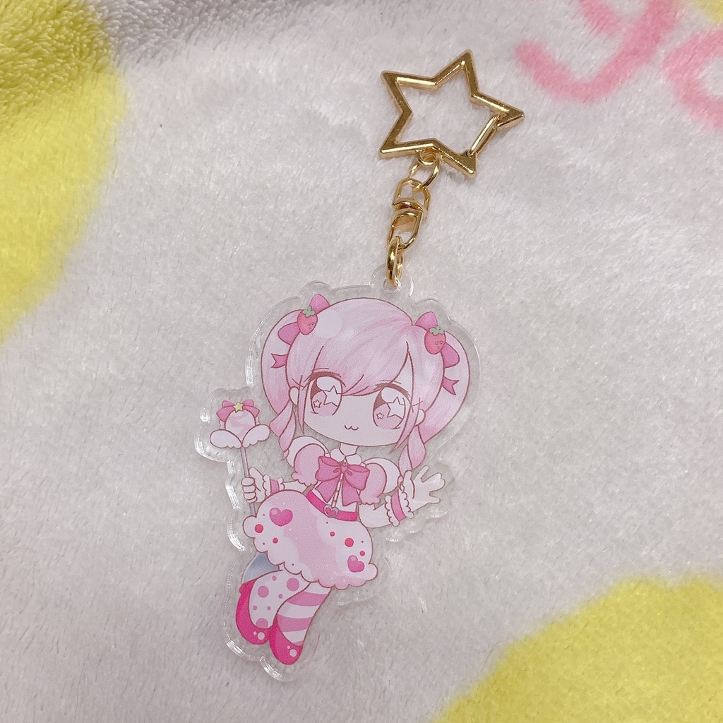 【卒制】創作アクキー Dreamy IceCream