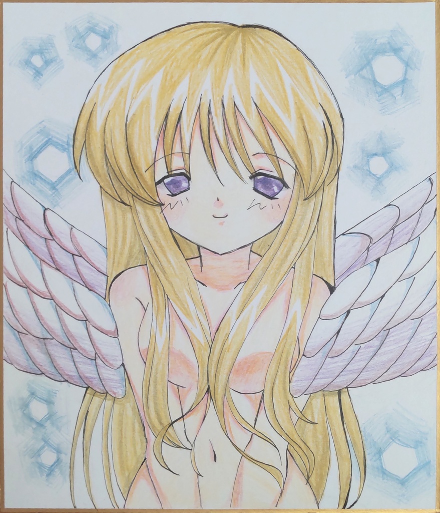 天使色紙