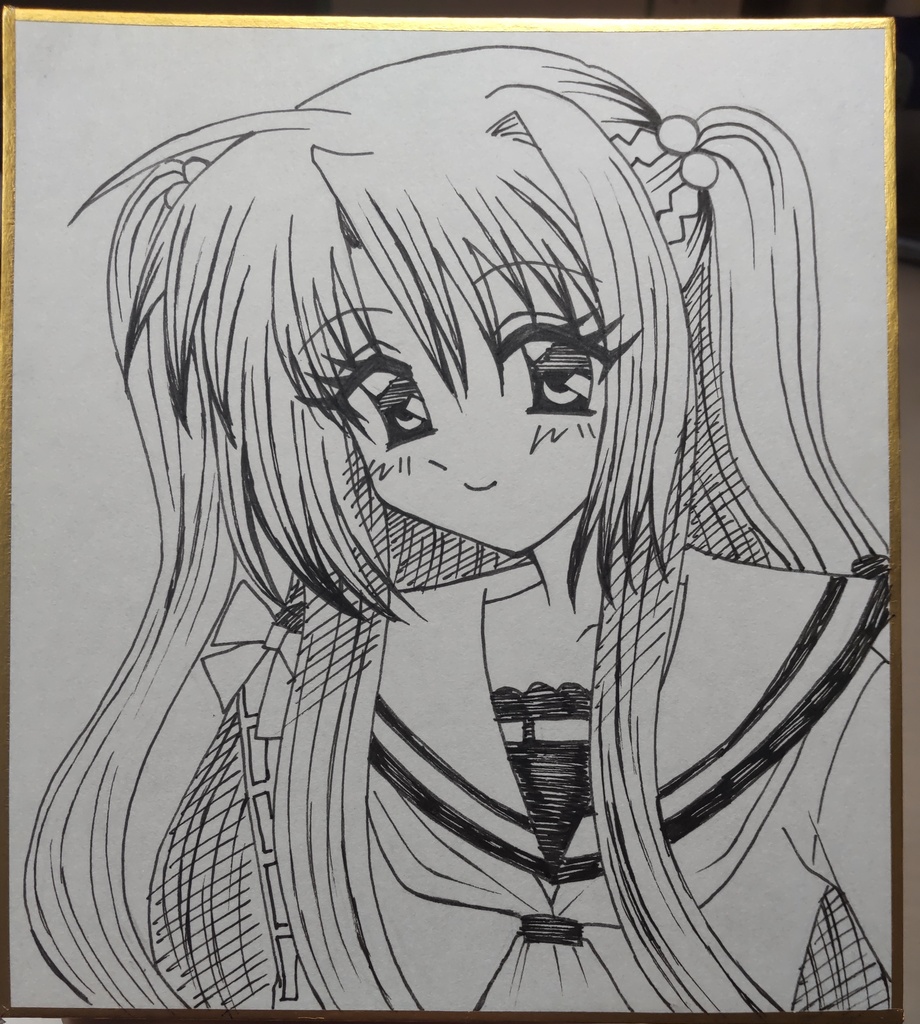 プリンセス　ミニ色紙