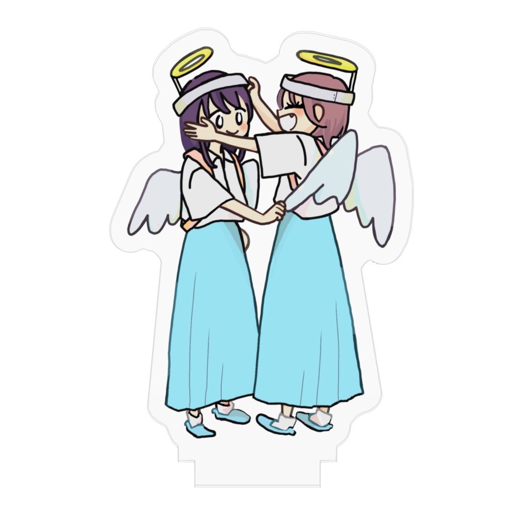 天使装備アクリルフィギュア