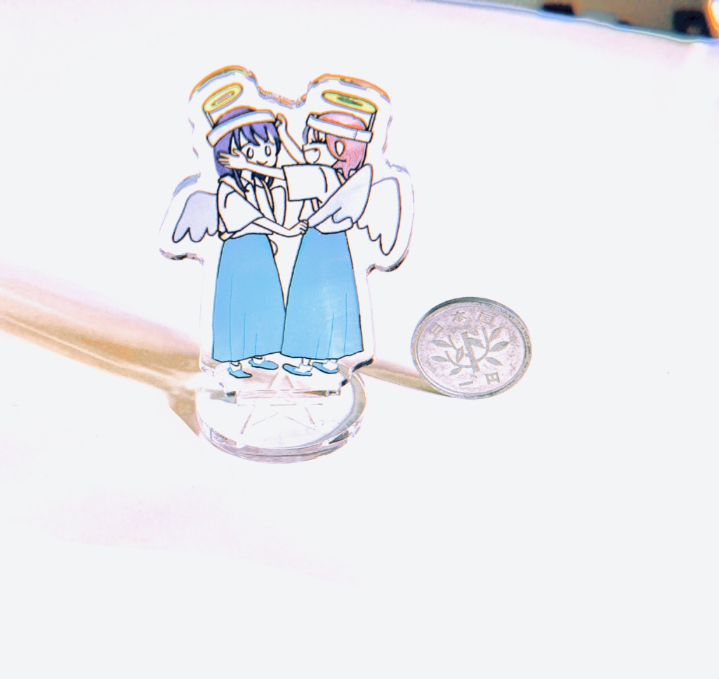 天使装備アクリルフィギュア