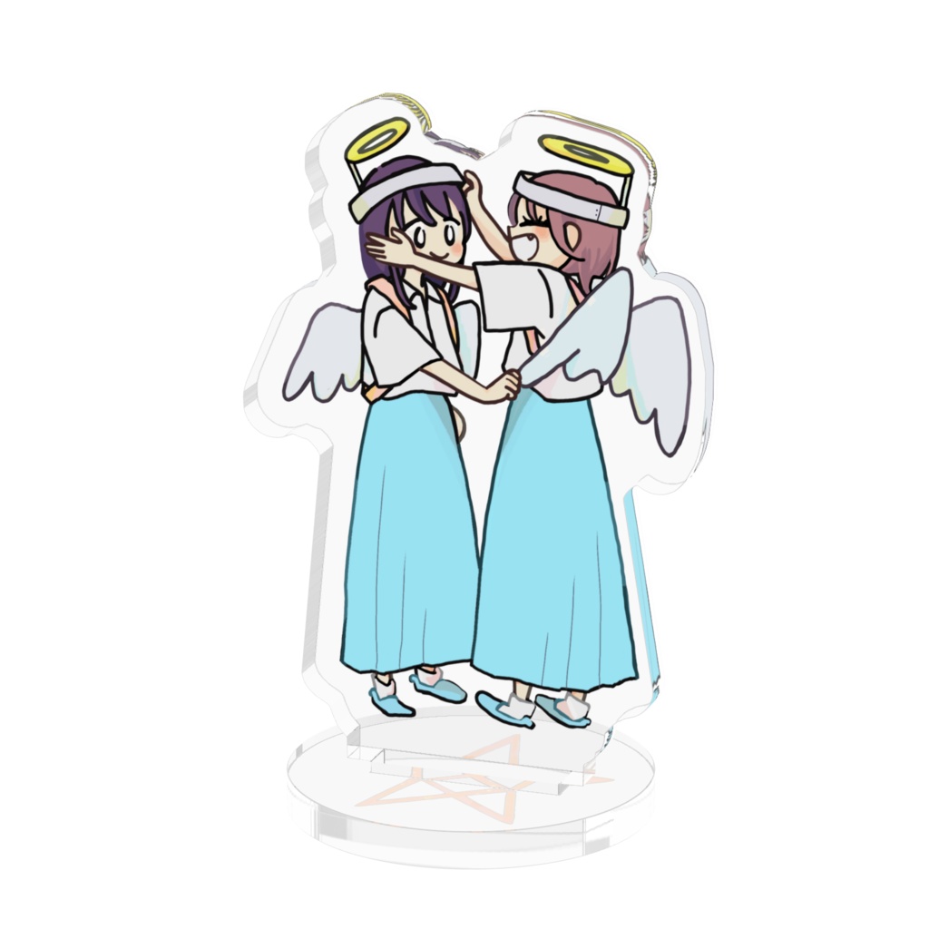 天使装備アクリルフィギュア