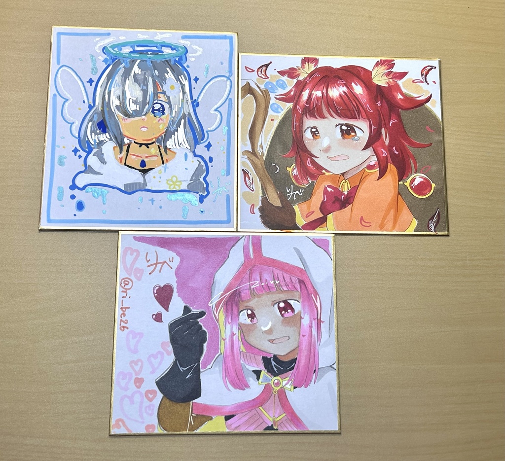 色紙原画 小 マギアレコード