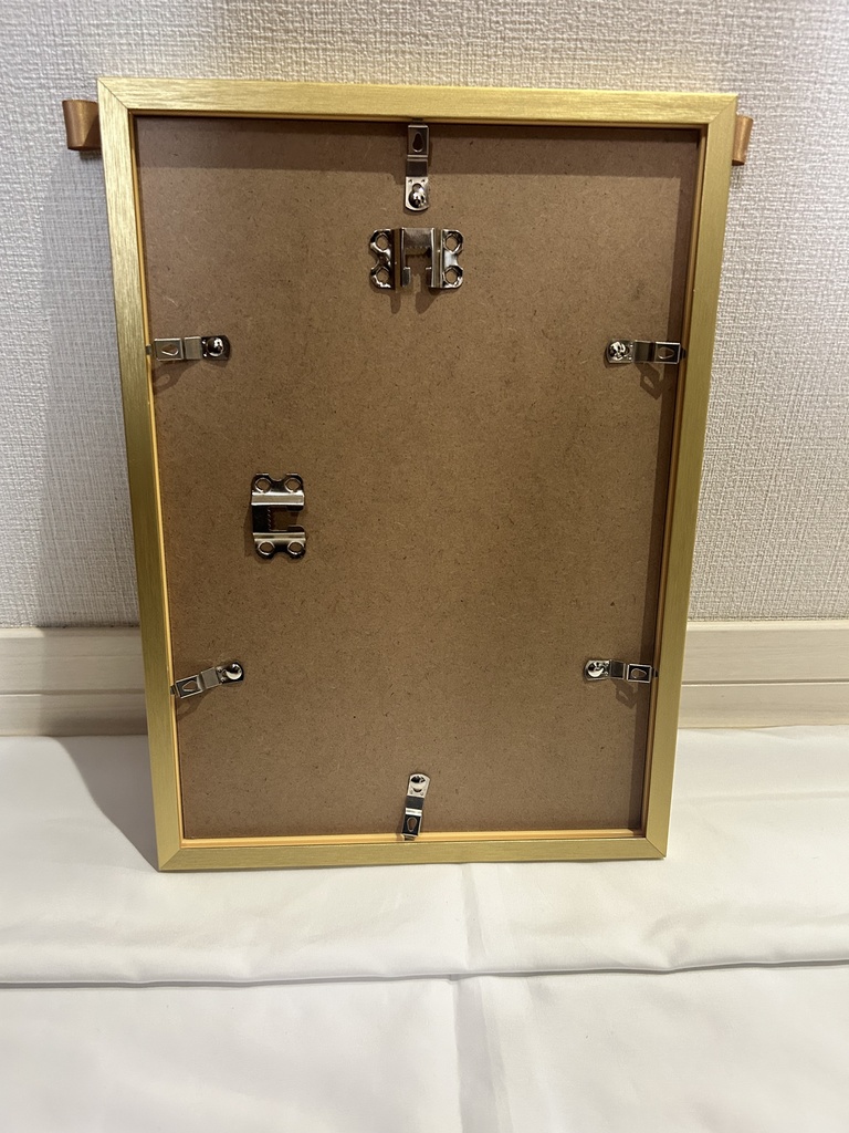 A4アナログ原画 「秋の香り」【額あり】