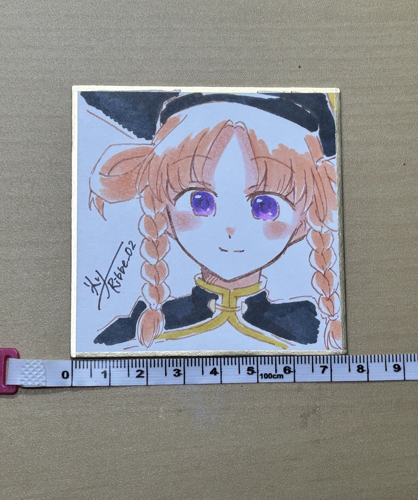 【マギアレコード】柊ねむ 豆色紙イラスト(全2種)