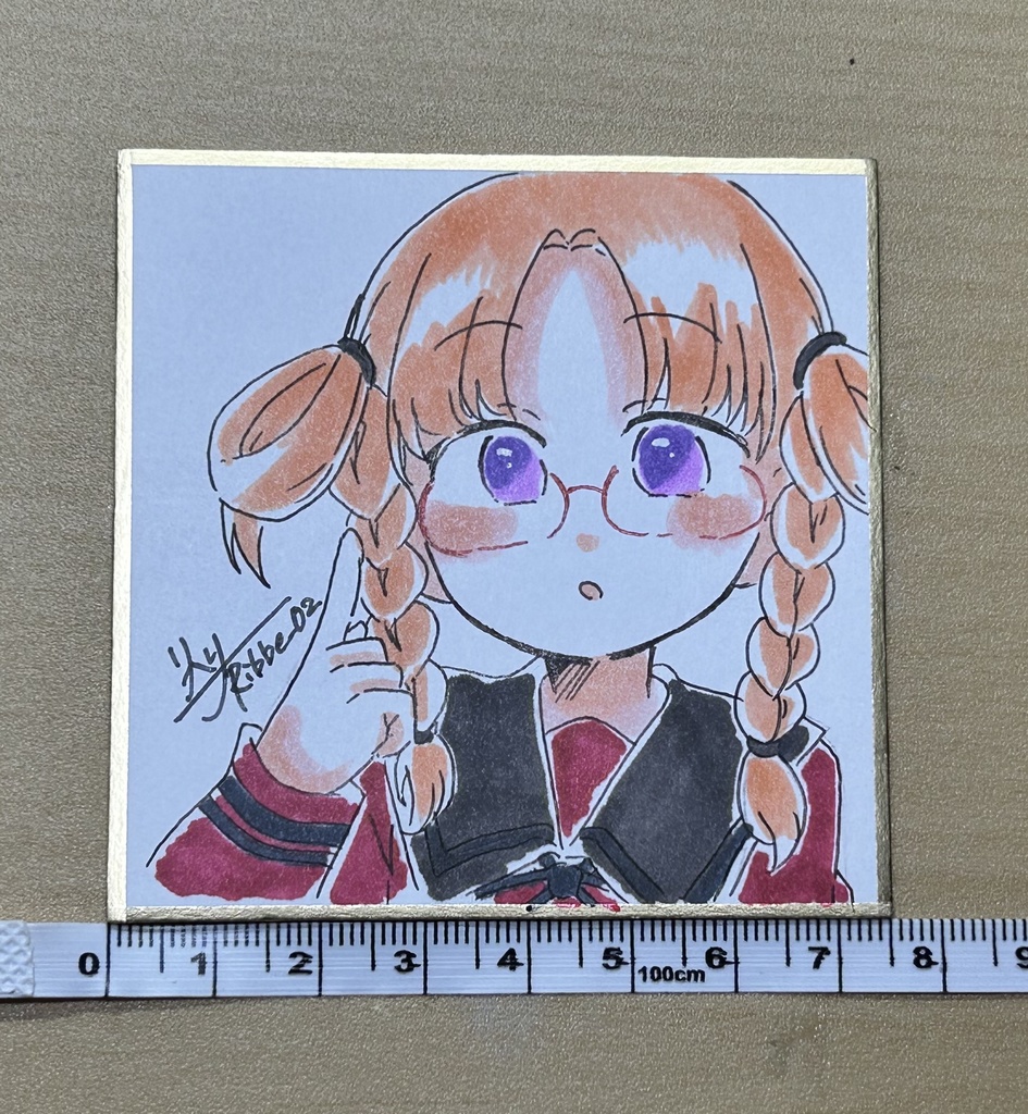 【マギアレコード】柊ねむ 豆色紙イラスト(全2種)