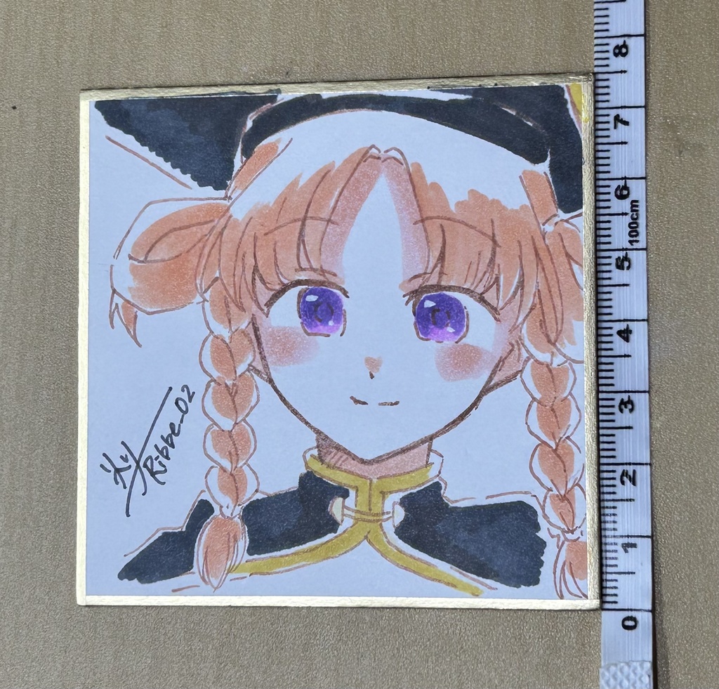 【マギアレコード】柊ねむ 豆色紙イラスト(全2種)