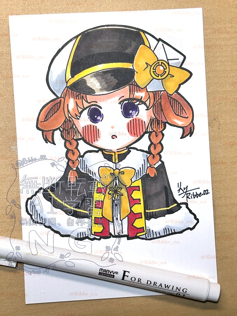 【マギアレコード】アナログドローイング原画 第1弾
