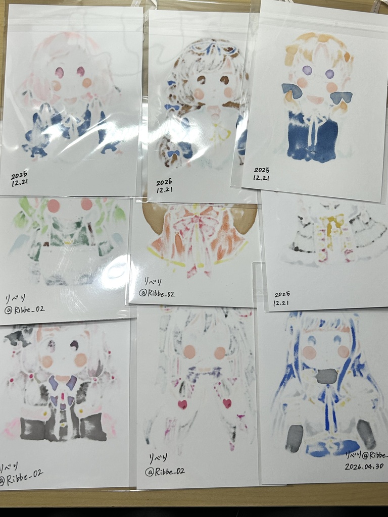 【マギアレコード】アナログドローイング原画 第1弾