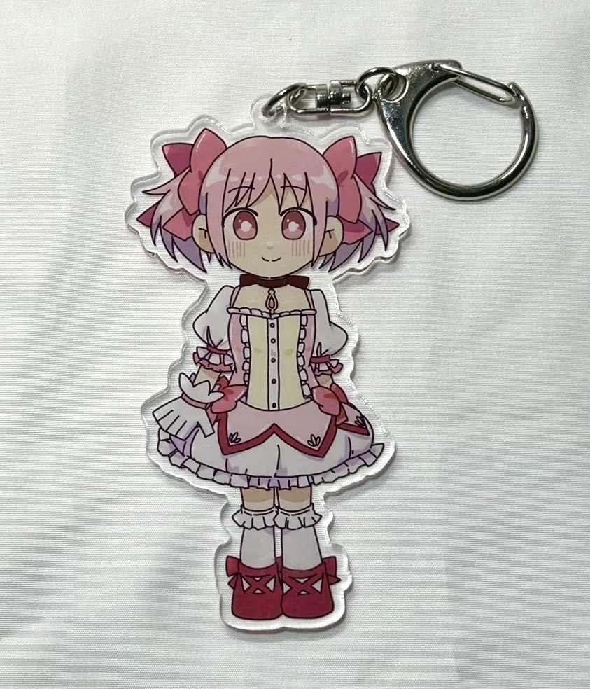 【マギレコ、まどマギ】ぷちきゃらアクリルキーホルダー