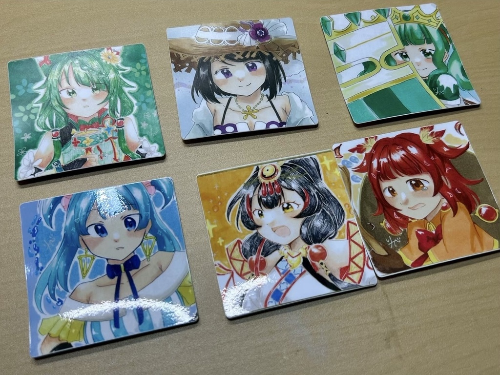 【マギアレコード】ましかくステッカー No.1
