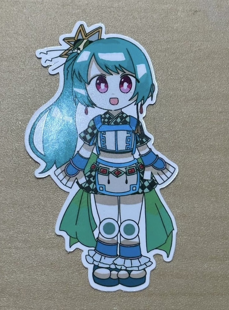 【まどマギ、マギレコ】プチキャラダイカットステッカー