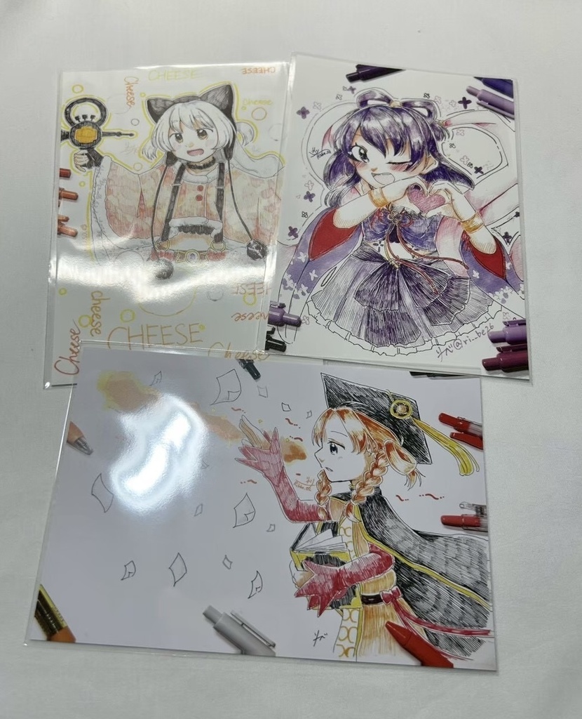【まどマギ、マギレコ】1枚絵ポストカード