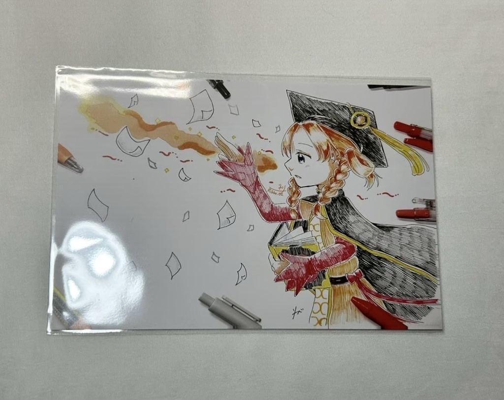 【まどマギ、マギレコ】1枚絵ポストカード