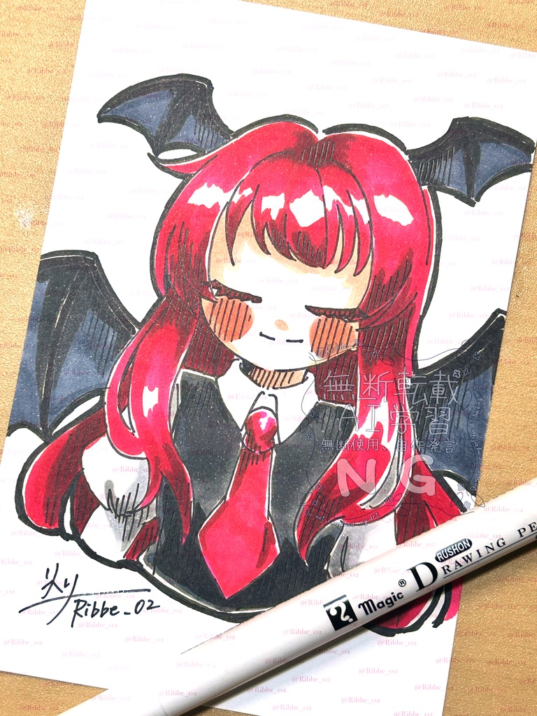 【東方project】アナログ原画 ドローイングイラスト第1弾