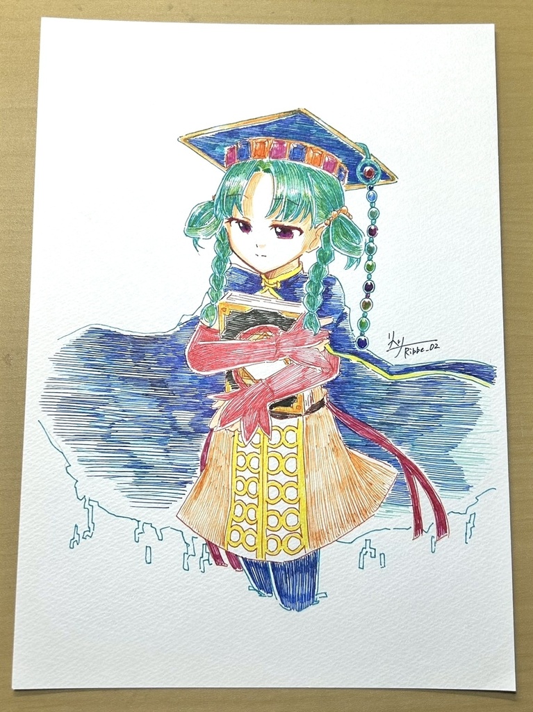 【マギレコ】B5原画　ウワサの王様柊ねむ