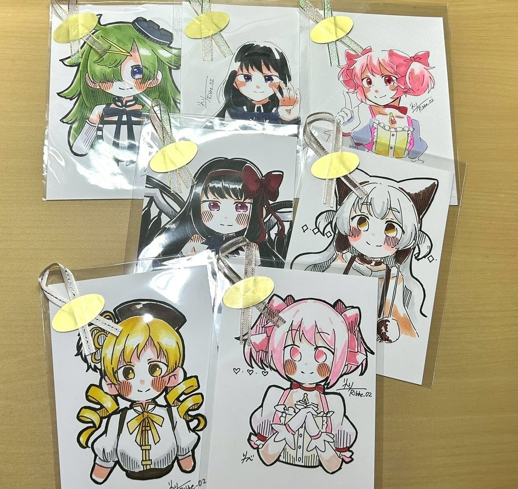【まどマギ】原画イラスト　ドローイングα、β 第1弾