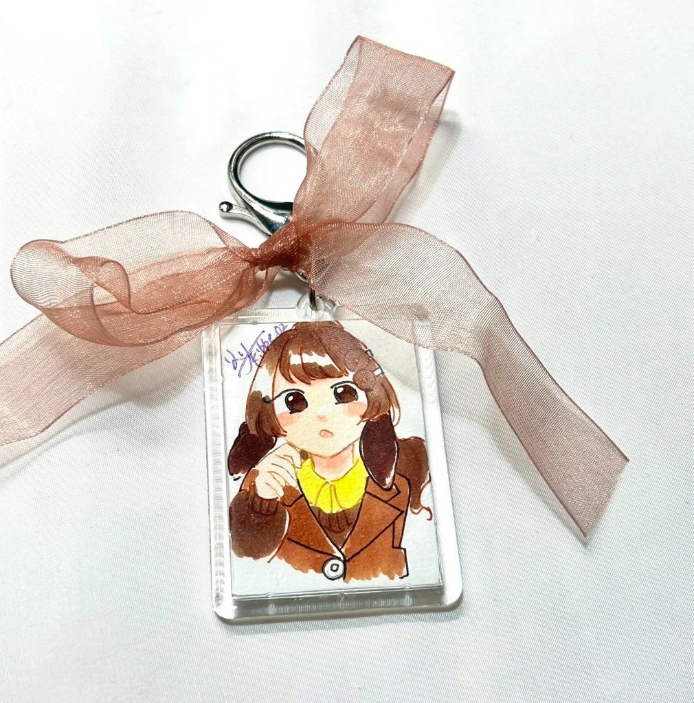 【一次創作】原画キーホルダー お菓子モチーフ衣装の子たち