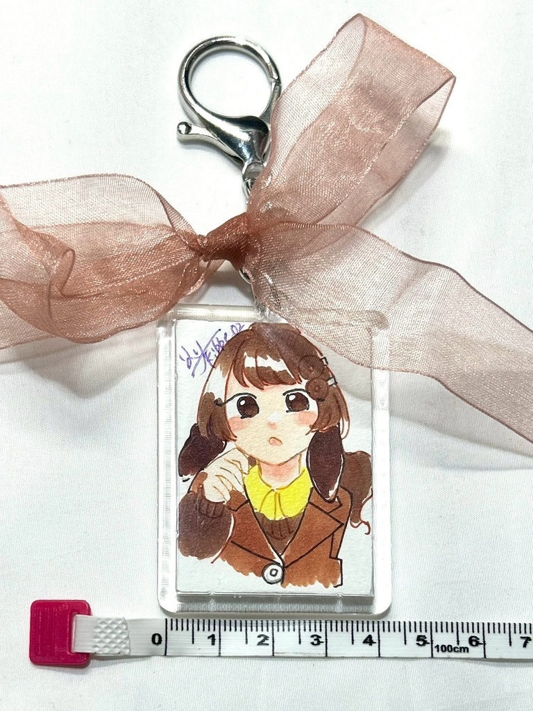 【一次創作】原画キーホルダー お菓子モチーフ衣装の子たち