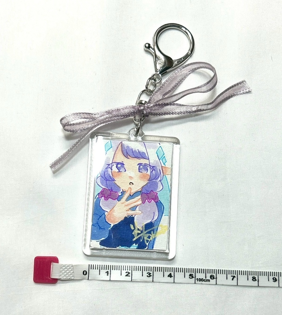 【一次創作】原画キーホルダー お菓子モチーフ衣装の子たち