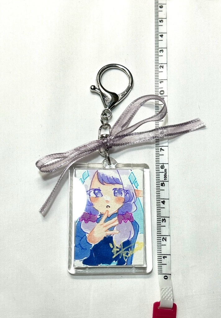 【一次創作】原画キーホルダー お菓子モチーフ衣装の子たち