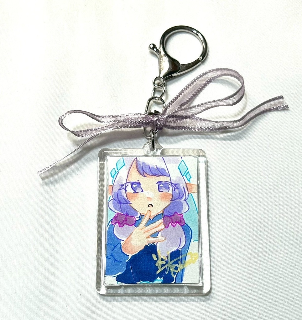 【一次創作】原画キーホルダー お菓子モチーフ衣装の子たち