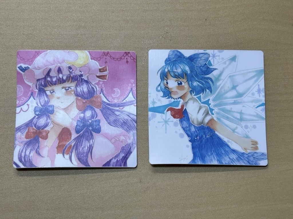 【東方project】ましかくステッカー