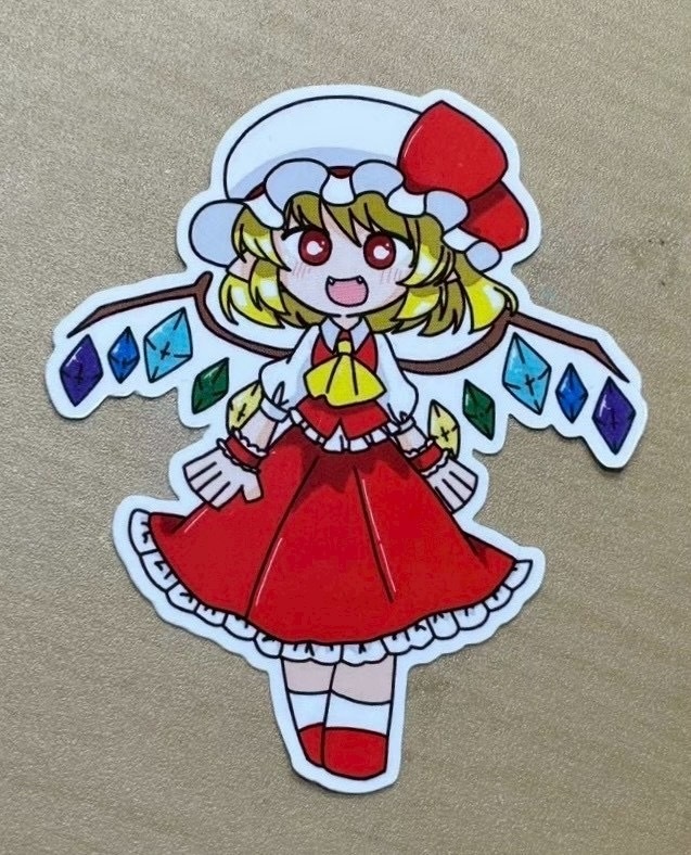 【東方project】ダイカットステッカー