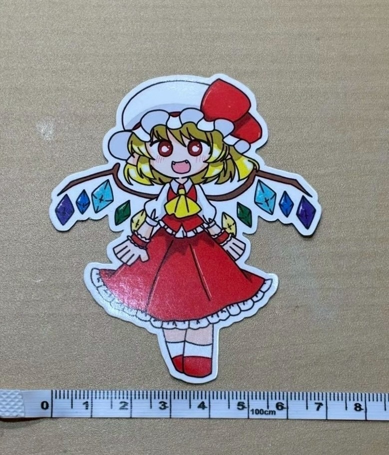 【東方project】ダイカットステッカー