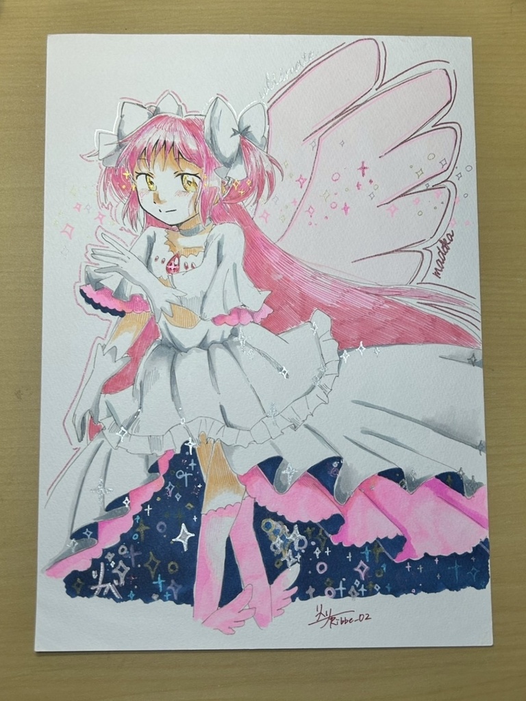 【まどか☆マギカ】A4原画（額なし）　『アルティメットまどか』