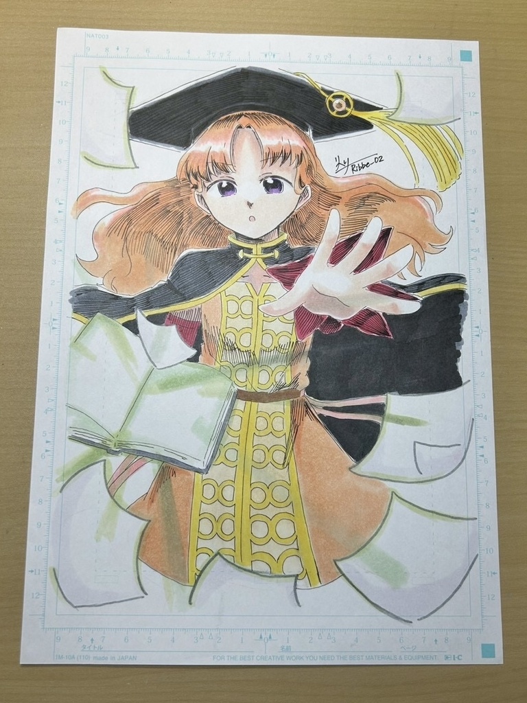 【マギアレコード】A4原画（額なし）『具現化』