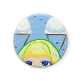 【一次創作】アイスクリームイメージ 缶バッジ