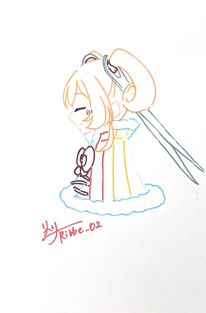【まどマギ】ドローイングイラストβパターン (全6種)