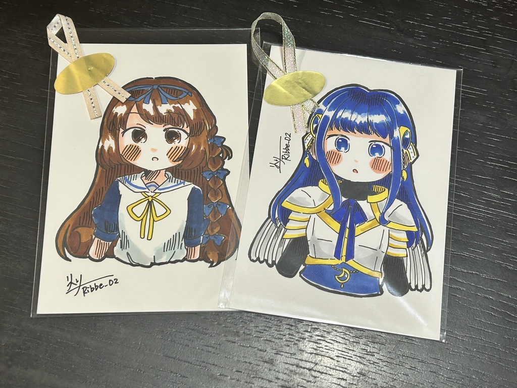 【マギレコ】ドローイングイラスト原画　パターンα（全2種）