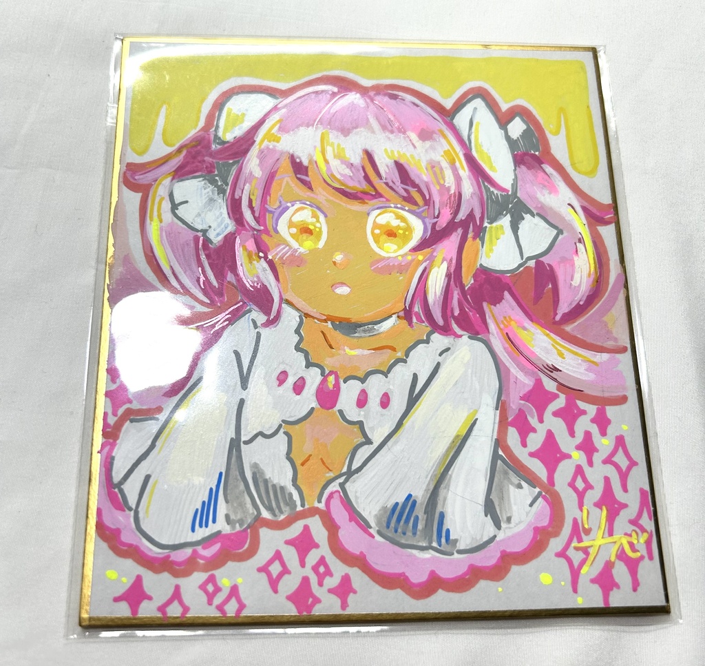 【まどマギ】小色紙原画イラスト 鹿目まどか、アルティメットまどか