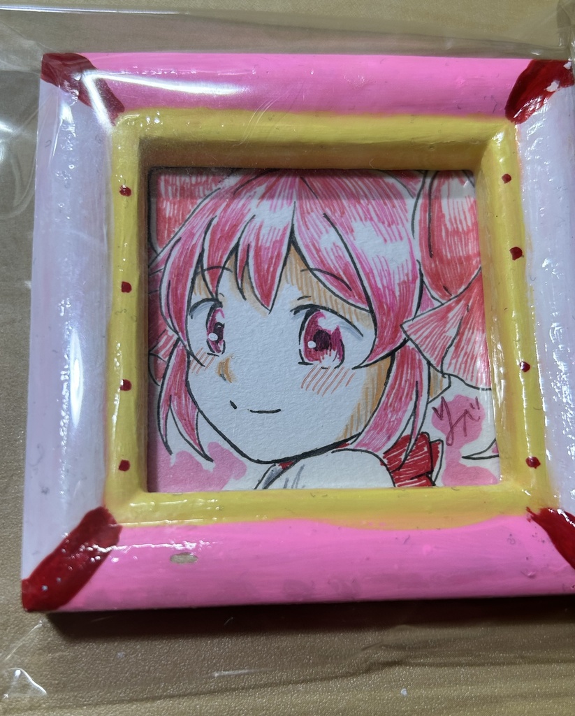 【まどマギ、マギレコ】ミニ額装原画 全5種