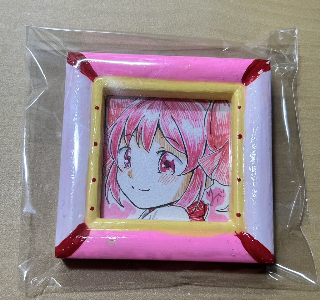 【まどマギ、マギレコ】ミニ額装原画 全5種