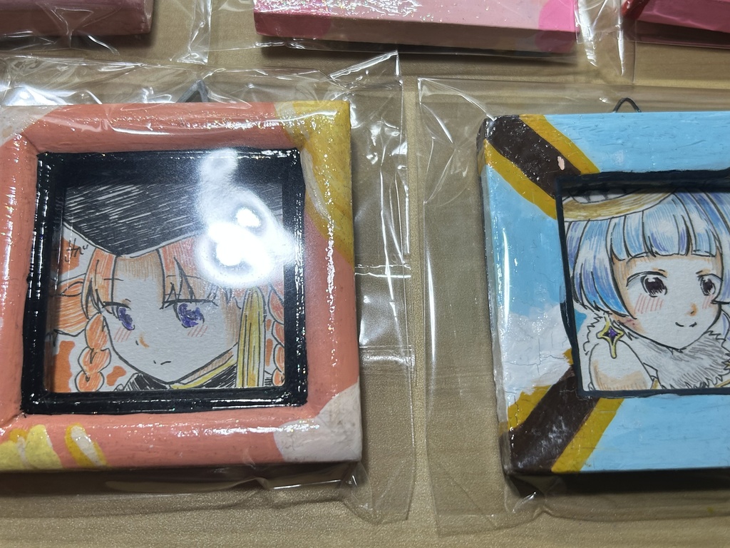 【まどマギ、マギレコ】ミニ額装原画 全5種