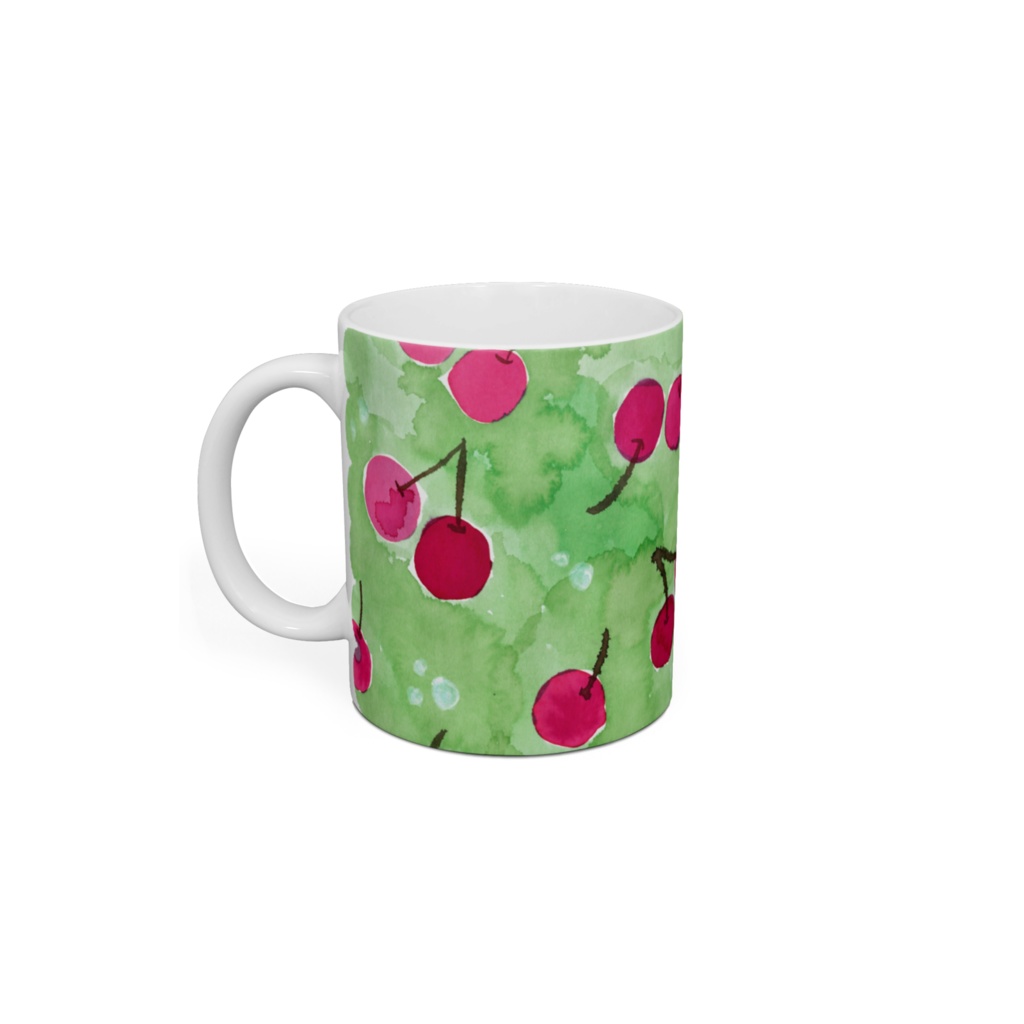 「昼下がりのチェリー」マグカップ