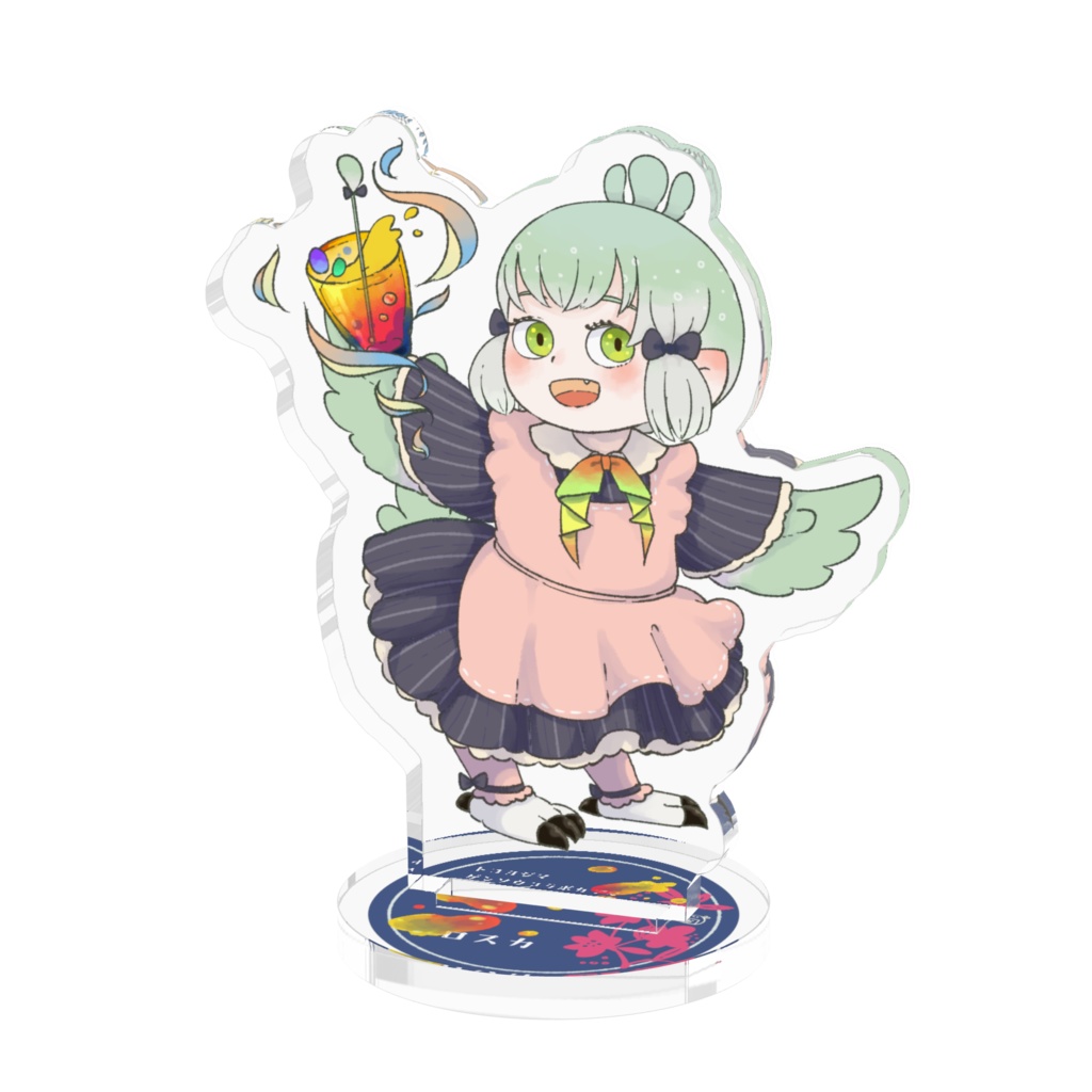 常夜島幻想コラボカフェ  ロスカちゃんアクリルフィギュア