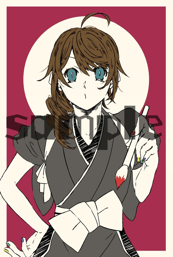 和風ポストカード