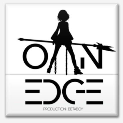 Vカツオリジナル缶バッジ ONE EDGE