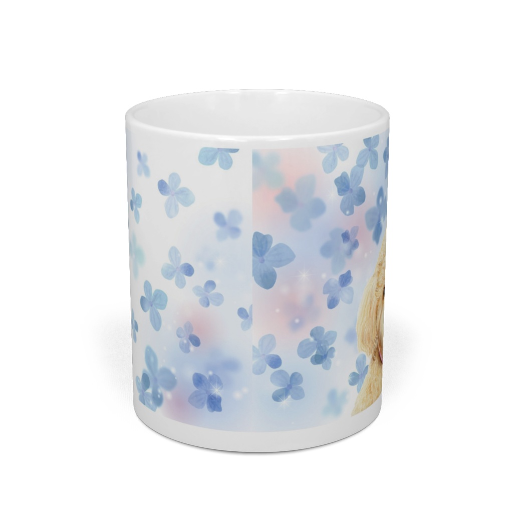 マグカップ【紫陽花シャワー】