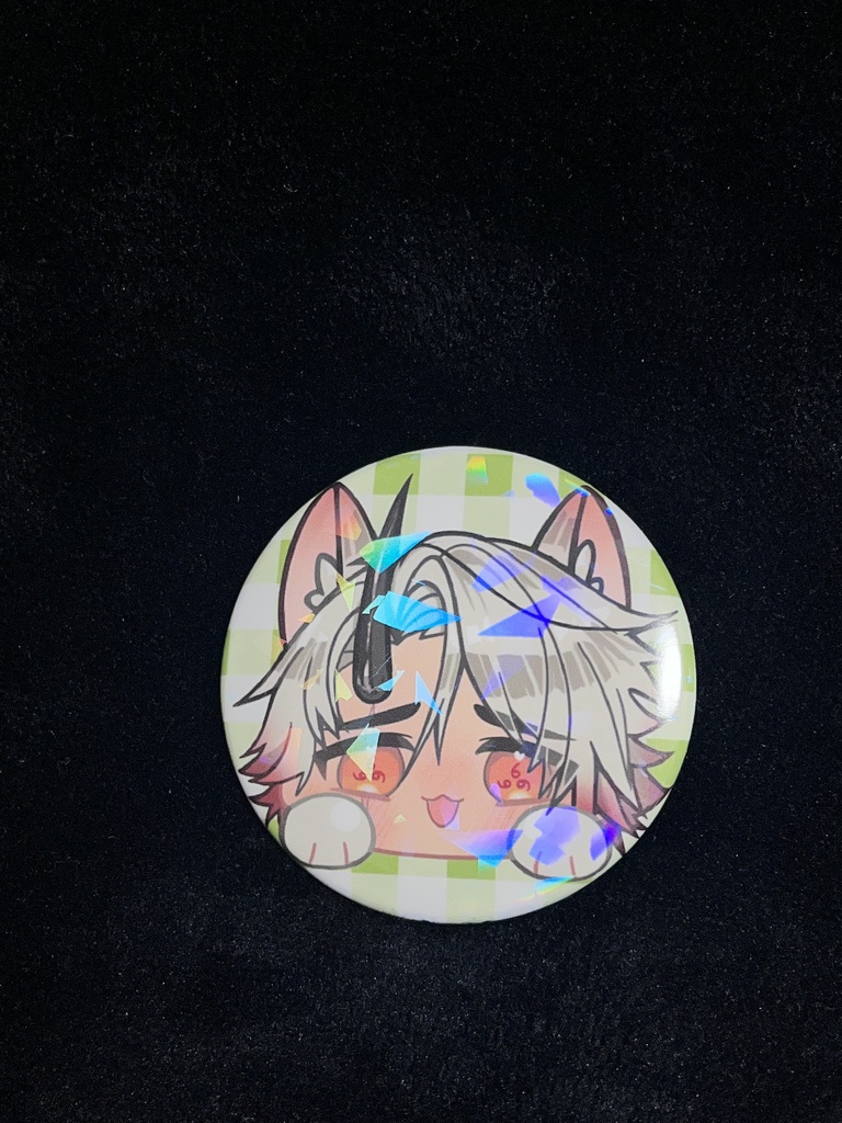 缶バッジ（猫アモンA）