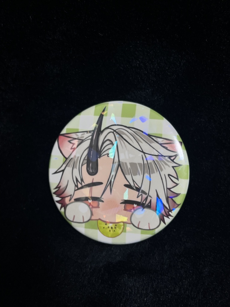 缶バッジ（猫アモンB）